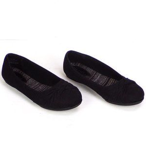 NO CALL 9.5M ZELDA black ballet flats fabric uppers all synthetic materials